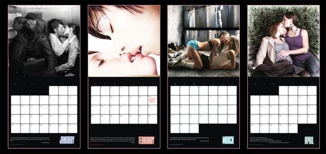 Empieza el año con un calendario lésbico