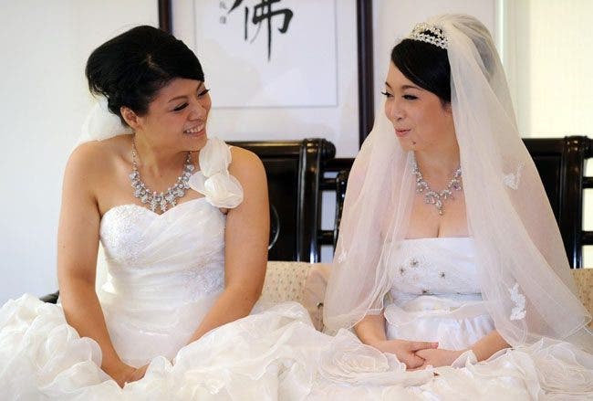 Boda lésbico budista en Taiwán