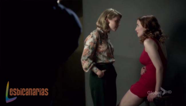 Betty y Kate en la casa del fotógrafo