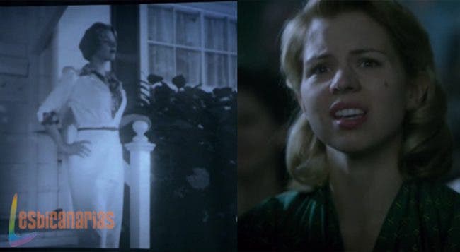 Betty viéndose en el cine