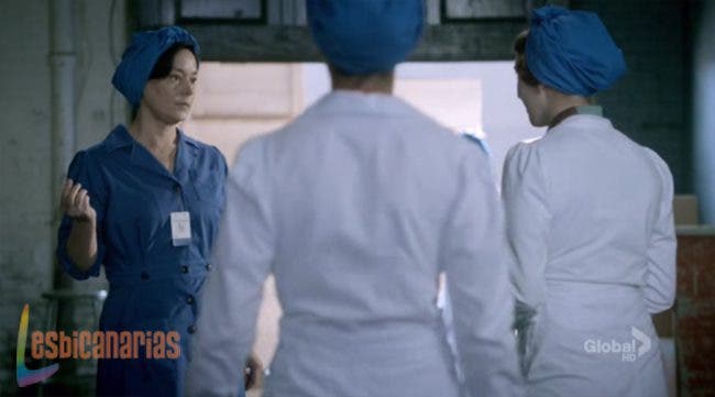 Lorna interrogando a Kate
