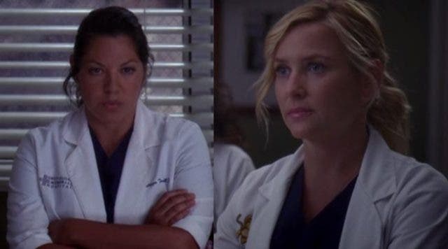 Callie y Arizona reacciones