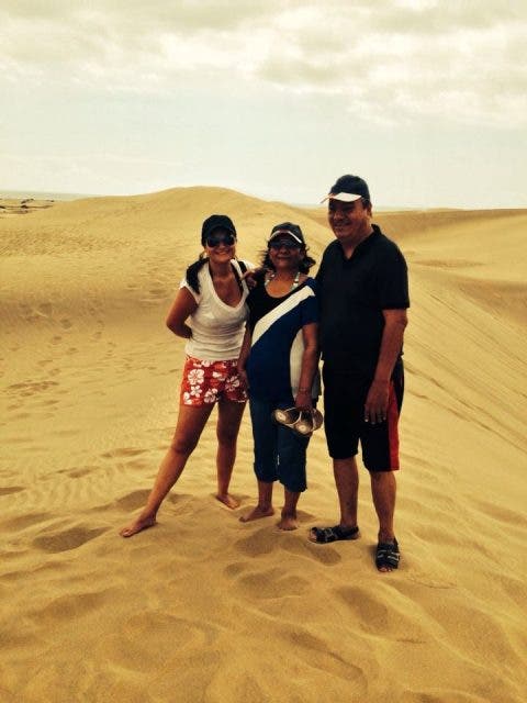 Paseando por las dunas