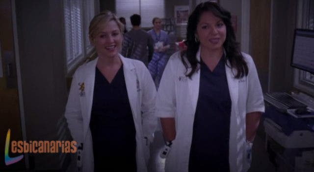 Callie y Arizona Anatomía de Grey