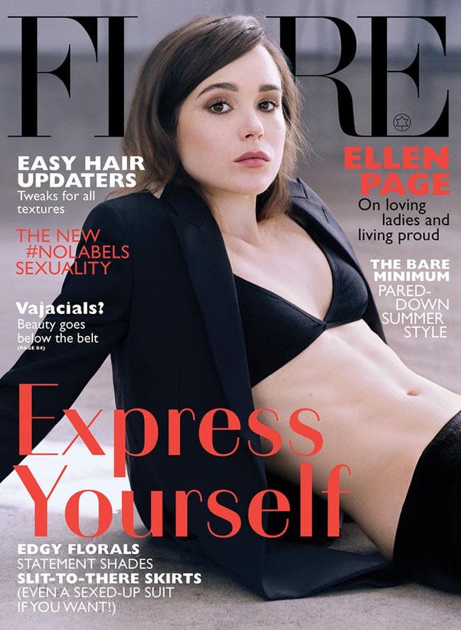 Ellen Page salida del armario
