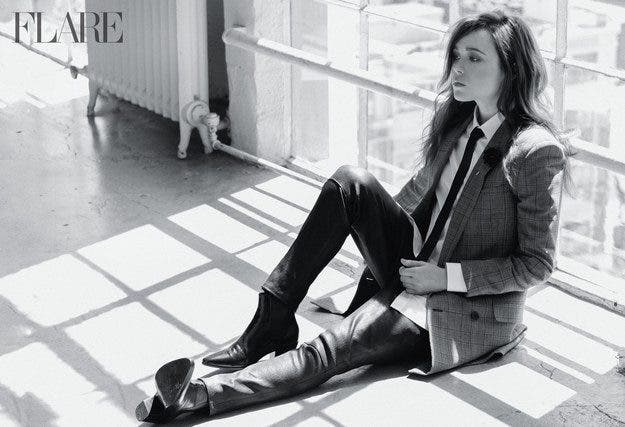 Ellen Page de traje
