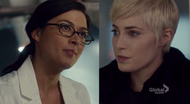 Gail y Holly en Rookie Blue