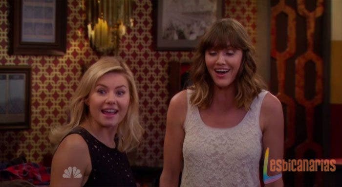 Lizzy y Kate en la cita