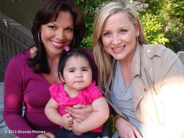 Callie y Arizona mamás lesbianas