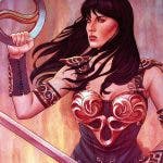 Xena portada comic lésbico