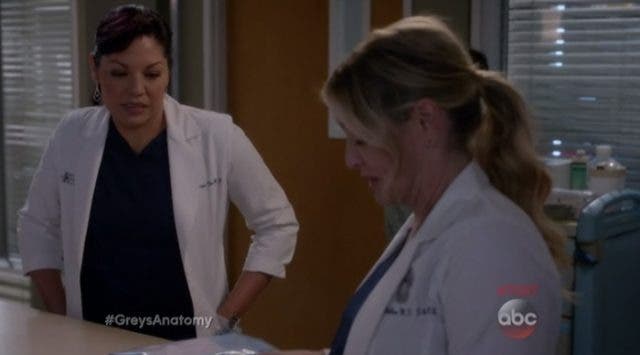 Callie y Arizona incómodas