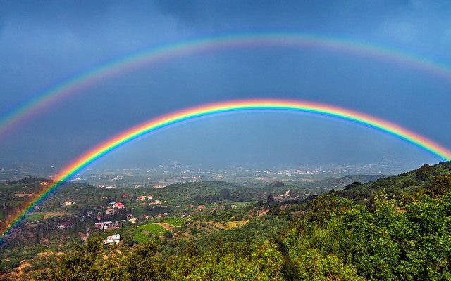double rainbow