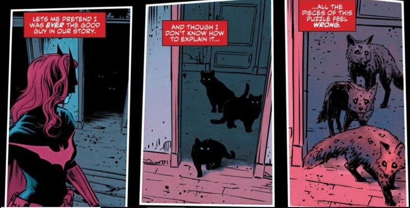 Batwoman en la casa donde vivió su infancia