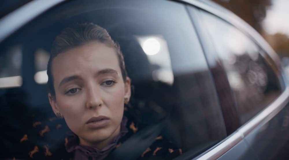 Villanelle en el coche