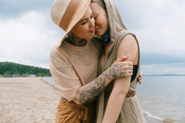 woman hugging another woman 3727570