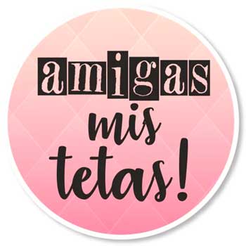 Sticker amigas no