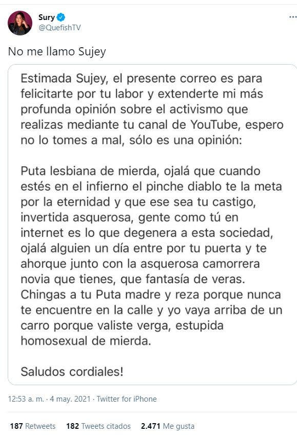 QueFishTV Amenazas
