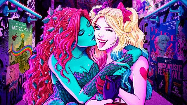 Harley Quinn y Poison Ivy por Jen Bartel