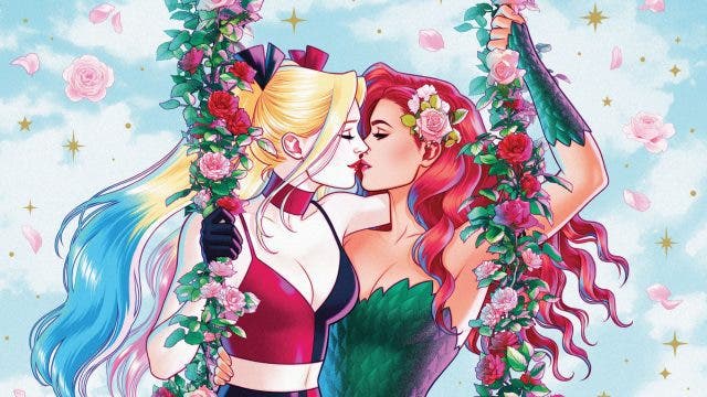 Harley Quinn y Poison Ivy dibujadas por Jen Bartell para el DC Pride 2023