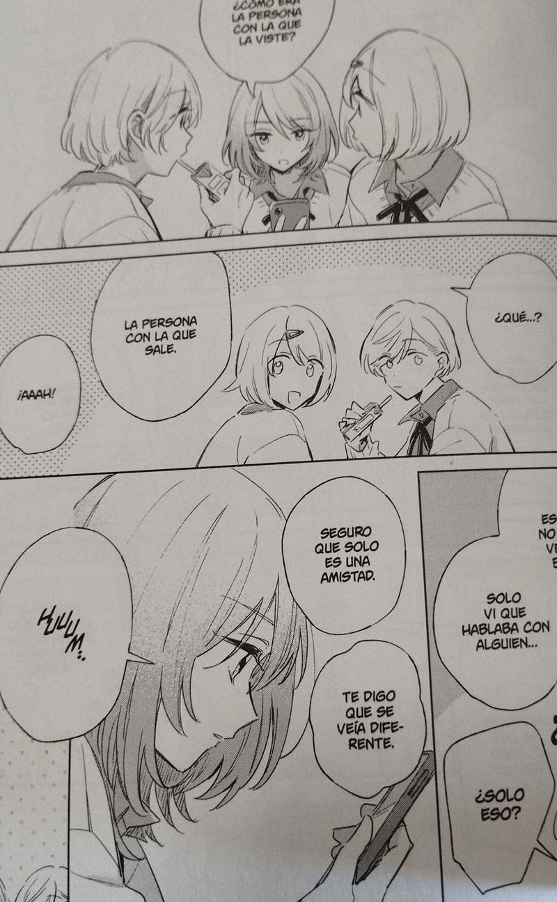 Hinata piensa que Takamine tiene novio y lo comenta con Hirose y Hatori
