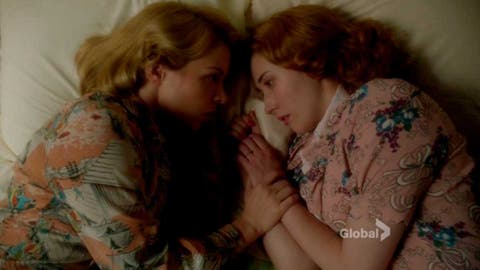 Betty y Kate en Bomb Girls