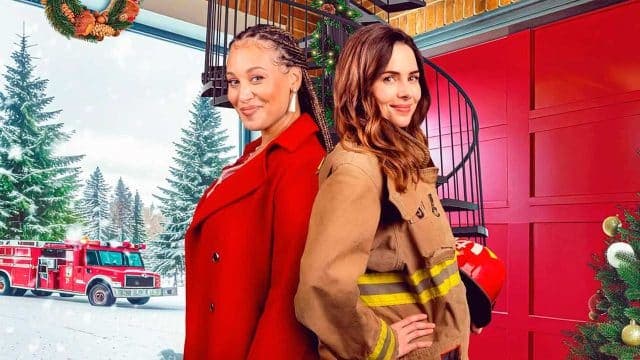 Protagonistas deThe Firefighter’s Christmas Wish